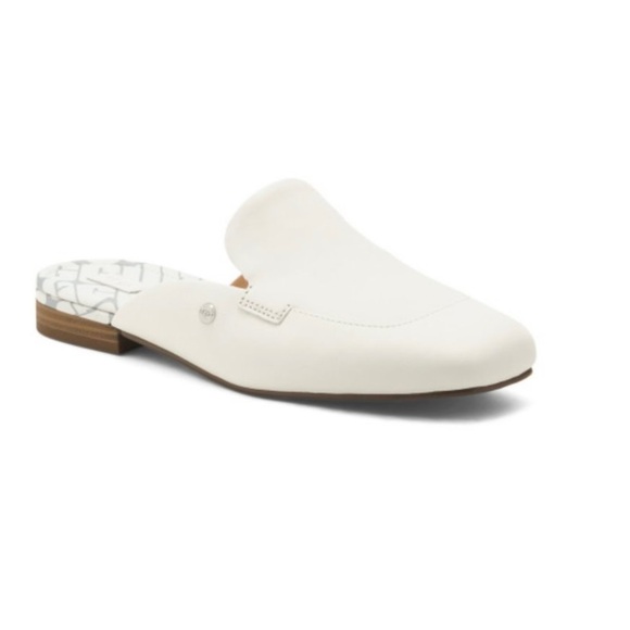 UGG Shoes - UGG white leather Mule